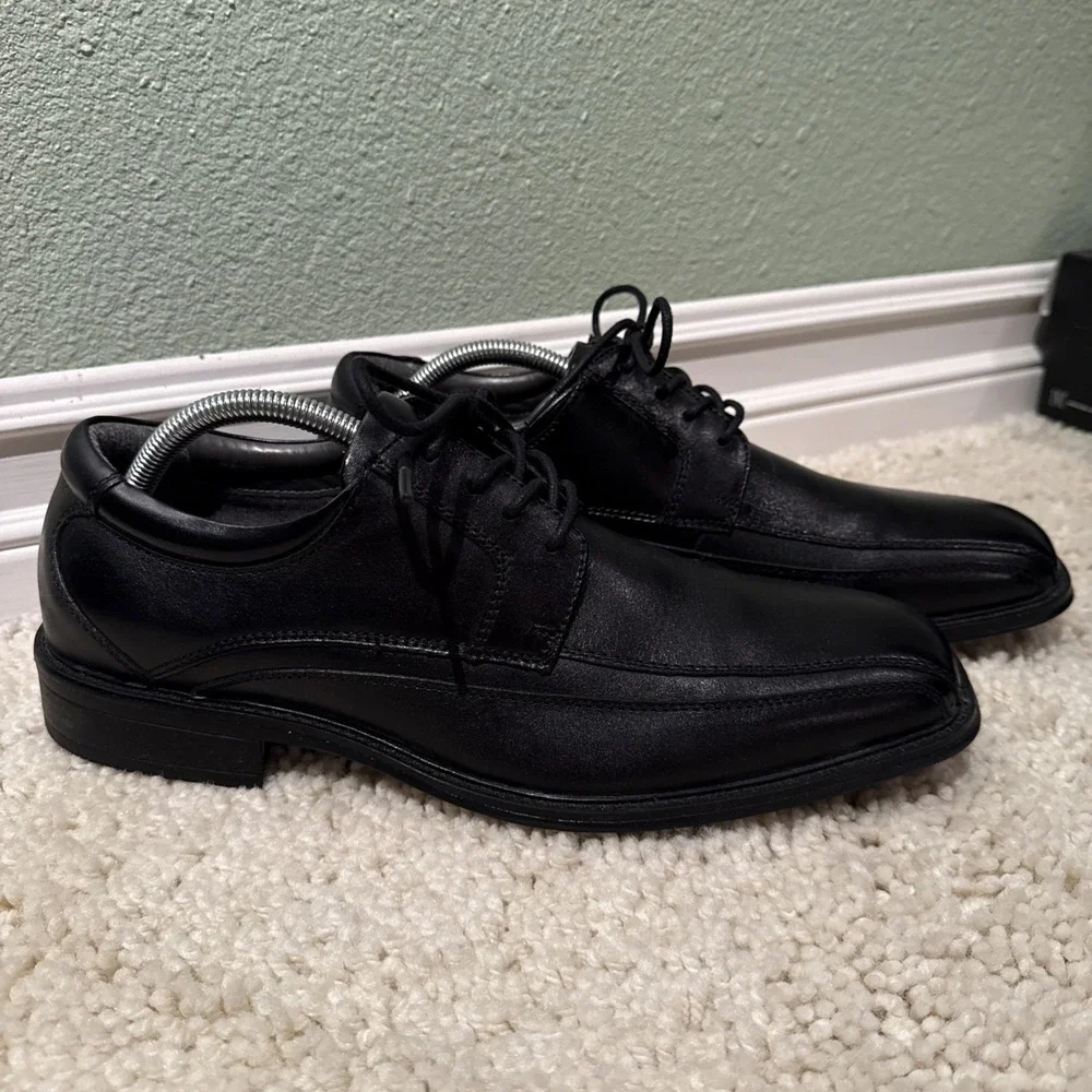 Men's Dockers Endow Black Size 10 Dress Shoes Work Shoes